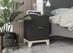 Хелен №12 тумба прикроватная ЛДСП 8 150 Р. в Вира Мебель Хелен №12 тумба прикроватная ЛДСП