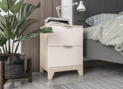 Хелен №12 тумба прикроватная МДФ 8 900 Р. в Вира Мебель Хелен №12 тумба прикроватная МДФ