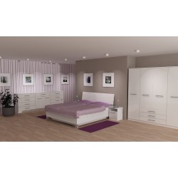 Экстралоск 7 спальный гарнитур с большим комодом