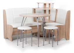 "Лотос" кухонный уголок дуб сонома, ф-ка Бител 22 176 Р. в Вира Мебель "Лотос" кухонный уголок дуб сонома, ф-ка Бител