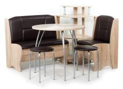 "Лотос" кухонный уголок дуб сонома, ф-ка Бител 22 176 Р. в Вира Мебель "Лотос" кухонный уголок дуб сонома, ф-ка Бител