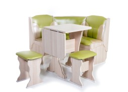 "Нарцисс" кухонный уголок ясень, ф-ка Бител 16 848 Р. в Вира Мебель "Нарцисс" кухонный уголок ясень, ф-ка Бител