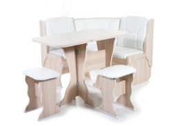 "Нарцисс" кухонный уголок ясень, ф-ка Бител 16 848 Р. в Вира Мебель "Нарцисс" кухонный уголок ясень, ф-ка Бител