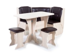 "Нарцисс" кухонный уголок ясень, ф-ка Бител 16 848 Р. в Вира Мебель "Нарцисс" кухонный уголок ясень, ф-ка Бител