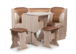 "Нарцисс" кухонный уголок дуб сонома, ф-ка Бител 16 848 Р. в Вира Мебель "Нарцисс" кухонный уголок дуб сонома, ф-ка Бител