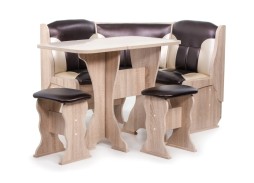 "Нарцисс" кухонный уголок дуб сонома, ф-ка Бител 16 848 Р. в Вира Мебель "Нарцисс" кухонный уголок дуб сонома, ф-ка Бител