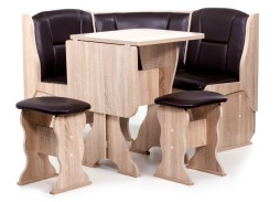 "Нарцисс" кухонный уголок дуб сонома, ф-ка Бител 16 848 Р. в Вира Мебель "Нарцисс" кухонный уголок дуб сонома, ф-ка Бител