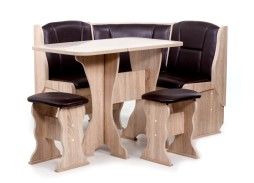 "Нарцисс" кухонный уголок дуб сонома, ф-ка Бител 16 848 Р. в Вира Мебель "Нарцисс" кухонный уголок дуб сонома, ф-ка Бител