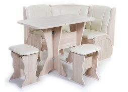 "Нарцисс" кухонный уголок ясень, ф-ка Бител 16 848 Р. в Вира Мебель "Нарцисс" кухонный уголок ясень, ф-ка Бител