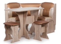 "Нарцисс" кухонный уголок дуб сонома, ф-ка Бител 16 848 Р. в Вира Мебель "Нарцисс" кухонный уголок дуб сонома, ф-ка Бител