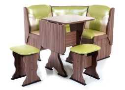 "Нарцисс" кухонный уголок шимо тёмный, ф-ка Бител 16 848 Р. в Вира Мебель "Нарцисс" кухонный уголок шимо тёмный, ф-ка Бител