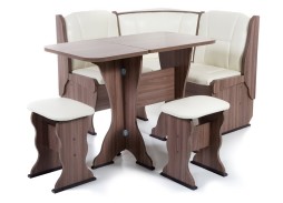 "Нарцисс" кухонный уголок шимо тёмный, ф-ка Бител 16 848 Р. в Вира Мебель "Нарцисс" кухонный уголок шимо тёмный, ф-ка Бител