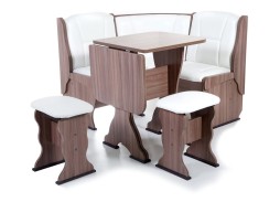 "Нарцисс" кухонный уголок шимо тёмный, ф-ка Бител 16 848 Р. в Вира Мебель "Нарцисс" кухонный уголок шимо тёмный, ф-ка Бител