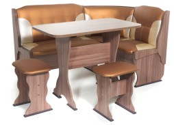 "Орхидея" кухонный набор, ясень шимо тёмный, ф-ка Бител 18 288 Р. в Вира Мебель "Орхидея" кухонный набор, ясень шимо тёмный, ф-ка Бител