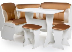 "Орхидея" кухонный набор, белый, ф-ка Бител 18 288 Р. в Вира Мебель "Орхидея" кухонный набор, белый, ф-ка Бител