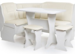 "Орхидея" кухонный набор, белый, ф-ка Бител 18 288 Р. в Вира Мебель "Орхидея" кухонный набор, белый, ф-ка Бител