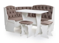 "Орхидея Люкс" кухонный набор белый, ф-ка Бител 21 024 Р. в Вира Мебель "Орхидея Люкс" кухонный набор белый, ф-ка Бител