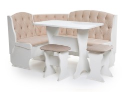 "Орхидея Люкс" кухонный набор белый, ф-ка Бител 21 024 Р. в Вира Мебель "Орхидея Люкс" кухонный набор белый, ф-ка Бител