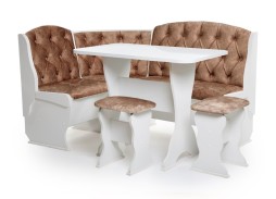 "Орхидея Люкс" кухонный набор белый, ф-ка Бител 21 024 Р. в Вира Мебель "Орхидея Люкс" кухонный набор белый, ф-ка Бител