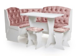 "Орхидея Люкс" кухонный набор белый, ф-ка Бител 21 024 Р. в Вира Мебель "Орхидея Люкс" кухонный набор белый, ф-ка Бител