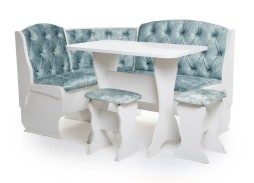 "Орхидея Люкс" кухонный набор белый, ф-ка Бител 21 024 Р. в Вира Мебель "Орхидея Люкс" кухонный набор белый, ф-ка Бител