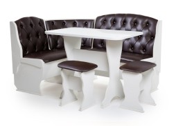 "Орхидея Люкс" кухонный набор белый, ф-ка Бител 21 024 Р. в Вира Мебель "Орхидея Люкс" кухонный набор белый, ф-ка Бител