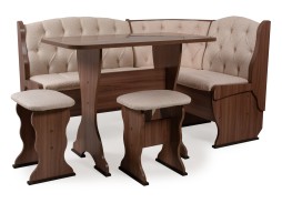 "Орхидея Люкс" кухонный набор шимо тёмный, ф-ка Бител 21 024 Р. в Вира Мебель "Орхидея Люкс" кухонный набор шимо тёмный, ф-ка Бител