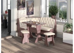 "Орхидея Люкс" кухонный набор шимо тёмный, ф-ка Бител 21 024 Р. в Вира Мебель "Орхидея Люкс" кухонный набор шимо тёмный, ф-ка Бител