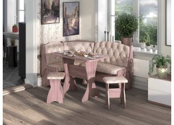 "Орхидея Люкс" кухонный набор шимо тёмный, ф-ка Бител 21 024 Р. в Вира Мебель "Орхидея Люкс" кухонный набор шимо тёмный, ф-ка Бител