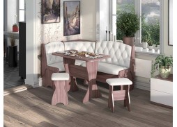 "Орхидея Люкс" кухонный набор шимо тёмный, ф-ка Бител 21 024 Р. в Вира Мебель "Орхидея Люкс" кухонный набор шимо тёмный, ф-ка Бител