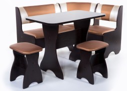 "Тюльпан" кухонный уголок венге, ф-ка Бител 15 840 Р. в Вира Мебель "Тюльпан" кухонный уголок венге, ф-ка Бител