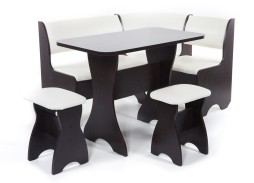 "Тюльпан" кухонный уголок венге, ф-ка Бител 15 840 Р. в Вира Мебель "Тюльпан" кухонный уголок венге, ф-ка Бител