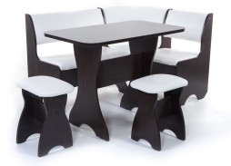 "Тюльпан" кухонный уголок венге, ф-ка Бител 15 840 Р. в Вира Мебель "Тюльпан" кухонный уголок венге, ф-ка Бител