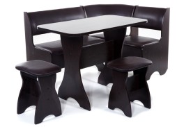 "Тюльпан" кухонный уголок венге, ф-ка Бител 15 840 Р. в Вира Мебель "Тюльпан" кухонный уголок венге, ф-ка Бител