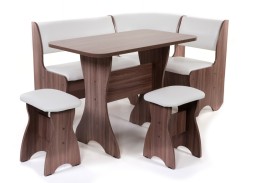 "Тюльпан" кухонный уголок шимо тёмный, ф-ка Бител 15 840 Р. в Вира Мебель "Тюльпан" кухонный уголок шимо тёмный, ф-ка Бител