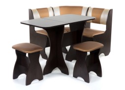 "Тюльпан-мини" кухонный уголок венге, ф-ка Бител 13 580 Р. в Вира Мебель "Тюльпан-мини" кухонный уголок венге, ф-ка Бител