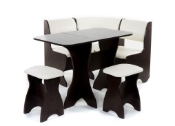 "Тюльпан-мини" кухонный уголок венге, ф-ка Бител 13 580 Р. в Вира Мебель "Тюльпан-мини" кухонный уголок венге, ф-ка Бител