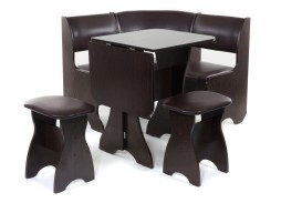 "Тюльпан-мини" кухонный уголок венге, ф-ка Бител 13 580 Р. в Вира Мебель "Тюльпан-мини" кухонный уголок венге, ф-ка Бител