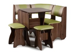 "Тюльпан-мини" кухонный уголок шимо тёмный, ф-ка Бител 13 580 Р. в Вира Мебель "Тюльпан-мини" кухонный уголок шимо тёмный, ф-ка Бител