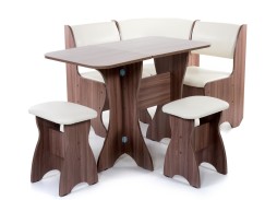 "Тюльпан-мини" кухонный уголок шимо тёмный, ф-ка Бител 13 580 Р. в Вира Мебель "Тюльпан-мини" кухонный уголок шимо тёмный, ф-ка Бител