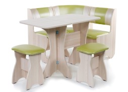 "Тюльпан-мини" кухонный уголок ясень, ф-ка Бител 13 580 Р. в Вира Мебель "Тюльпан-мини" кухонный уголок ясень, ф-ка Бител