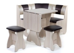 "Тюльпан-мини" кухонный уголок ясень, ф-ка Бител 13 580 Р. в Вира Мебель "Тюльпан-мини" кухонный уголок ясень, ф-ка Бител