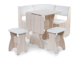 "Тюльпан-мини" кухонный уголок ясень, ф-ка Бител 13 580 Р. в Вира Мебель "Тюльпан-мини" кухонный уголок ясень, ф-ка Бител