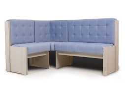 "Квадро" угловая скамья, цвет бодега/голубой, ф-ка Бител 18 000 Р. в Вира Мебель "Квадро" угловая скамья, цвет бодега/голубой, ф-ка Бител