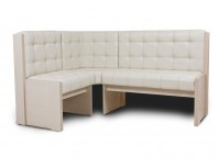 Квадро угловая скамья, цвет бодега/милк, ф-ка Бител