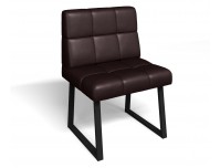 Кухонный диван Реал МД 660 кожа умбер, ф-ка Бител