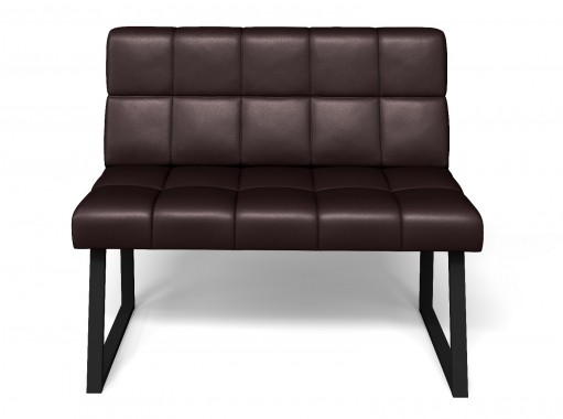 Кухонный диван "Реал" МД 1100 кожа умбер, ф-ка Бител