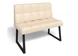 Кухонный диван "Реал" МД 1100 кожа крем, ф-ка Бител