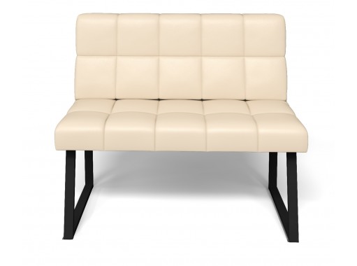Кухонный диван "Реал" МД 1100 кожа крем, ф-ка Бител