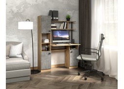 Компьютерный стол СК-7 дуб крафт/ателье, ф-ка Бител